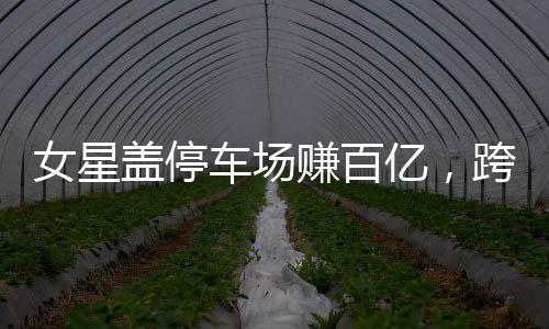 女星蓋停車場賺百億，跨界商業(yè)帝國的崛起