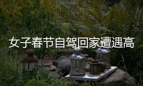 女子春節(jié)自駕回家遭遇高速擁堵，經(jīng)歷成故事分享