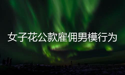 女子花公款雇傭男模行為揭秘，情感消費(fèi)背后的代價(jià)與社會(huì)警示