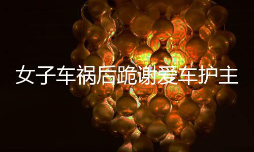 女子車禍后跪謝愛車護(hù)主，父母輕微傷背后的感人故事