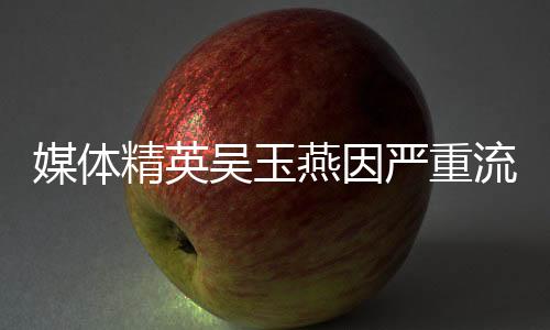 媒體精英吳玉燕因嚴(yán)重流感離世，享年41歲