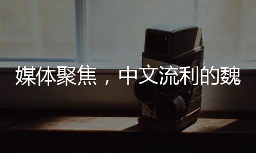 媒體聚焦，中文流利的魏德?tīng)枔尡M風(fēng)頭