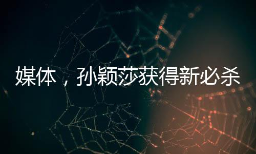 媒體，孫穎莎獲得新必殺技，實(shí)力再升級(jí)