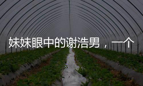 妹妹眼中的謝浩男，一個(gè)時(shí)代的精神象征
