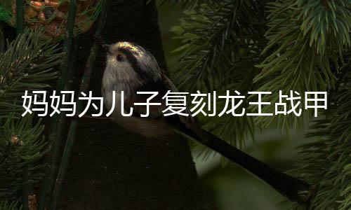 媽媽為兒子復(fù)刻龍王戰(zhàn)甲，傳承與創(chuàng)新并存的手藝魅力