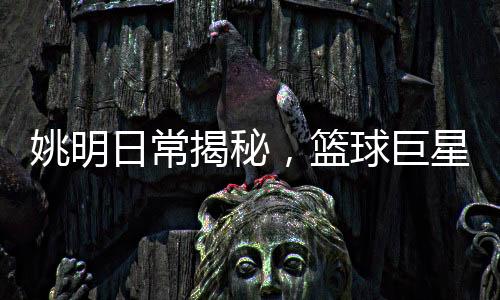 姚明日常揭秘，籃球巨星一天屏幕使用時(shí)長(zhǎng)七八小時(shí)