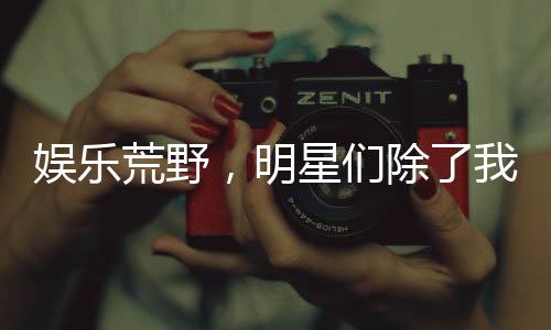 娛樂荒野，明星們除了我全塌房了
