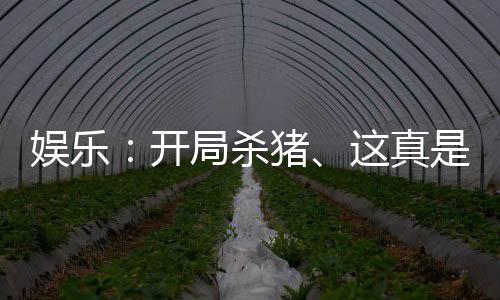 娛樂：開局殺豬、這真是小鮮肉？