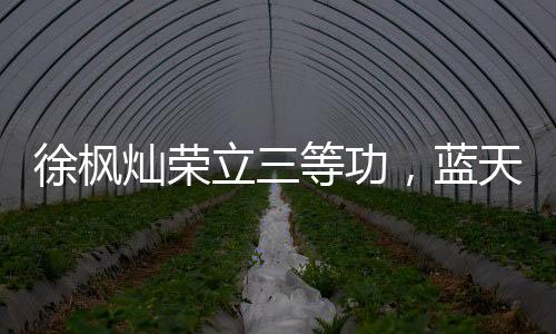 徐楓燦榮立三等功，藍(lán)天之上的英雄壯舉