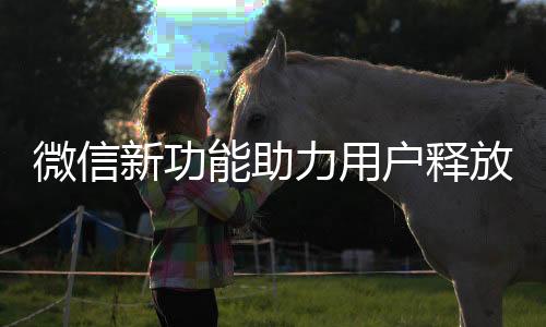 微信新功能助力用戶釋放更多存儲空間