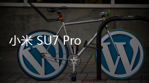 小米 SU7 Pro 交付時間長達 11 個月？小米王化辟謠
