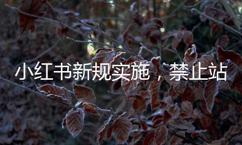 小紅書新規(guī)實施，禁止站外導(dǎo)流，重塑平臺生態(tài)