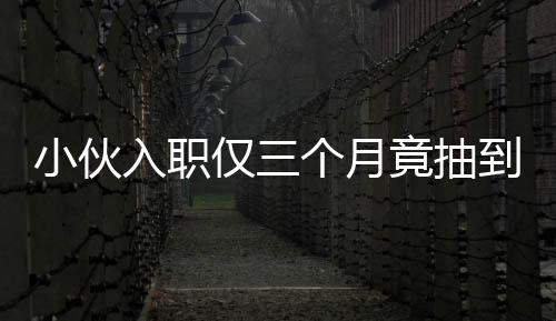 小伙入職僅三個月竟抽到小米高端旗艦SU7，興奮得一夜未眠