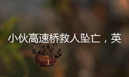 小伙高速橋救人墜亡，英勇善舉背后的故事