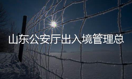 山東公安廳出入境管理總隊總隊長被查，揭開反腐新篇章
