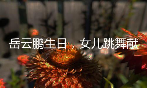 岳云鵬生日，女兒跳舞獻(xiàn)愛心，歡樂溫情滿滿溢熒屏