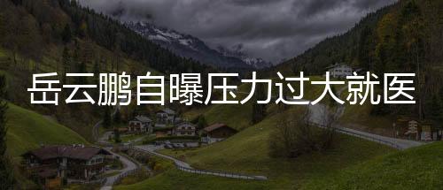岳云鵬自曝壓力過大就醫(yī)，壓力的魔鬼與自我救贖的藝術(shù)