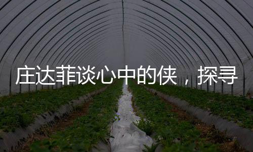 莊達(dá)菲談心中的俠，探尋真正的俠義之道