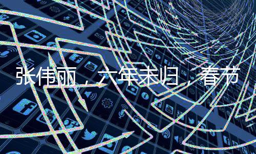 張偉麗，六年未歸，春節(jié)背后的奮斗故事