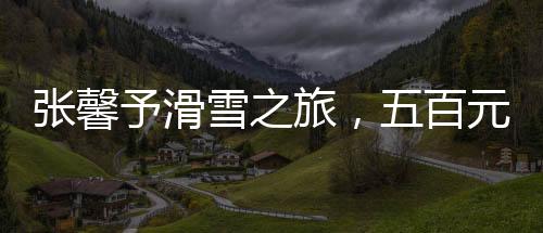 張馨予滑雪之旅，五百元照片背后的故事