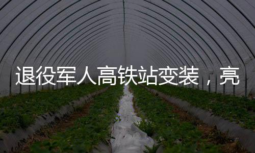退役軍人高鐵站變裝，亮眼新風(fēng)尚，致敬英雄歸來(lái)