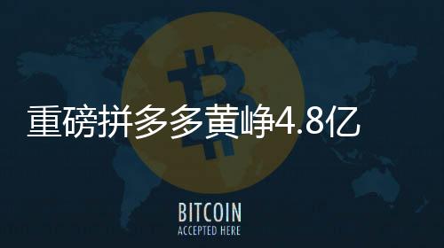 重磅拼多多黃崢4.8億買房引發(fā)市場熱議