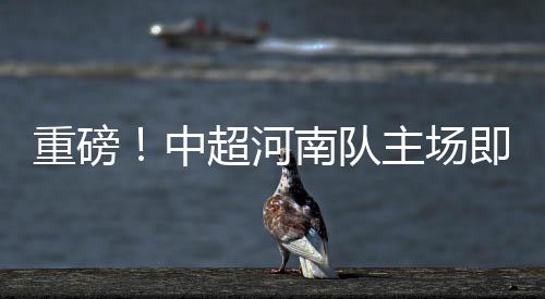 重磅！中超河南隊(duì)主場即將迎來升級改造