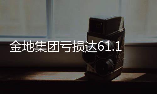 金地集團虧損達61.15億，深度分析與展望