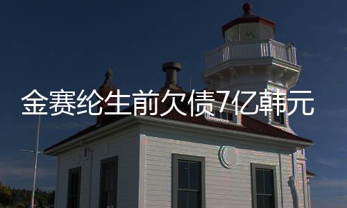 金賽綸生前欠債7億韓元，巨星背后的債務(wù)陰影
