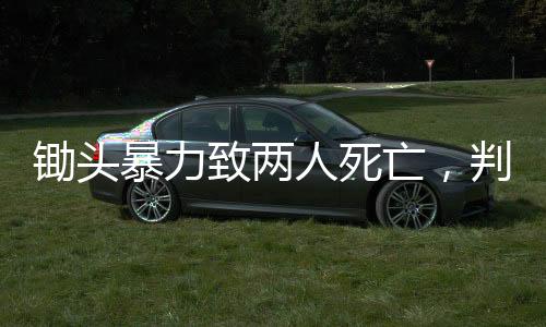 鋤頭暴力致兩人死亡，判決死緩背后的故事