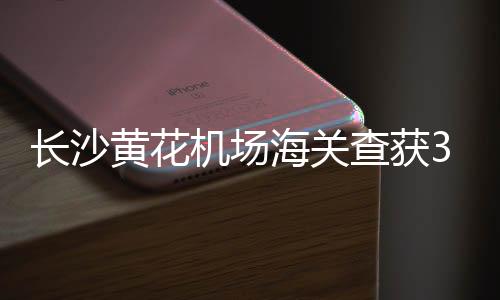 長沙黃花機(jī)場海關(guān)查獲31萬美元