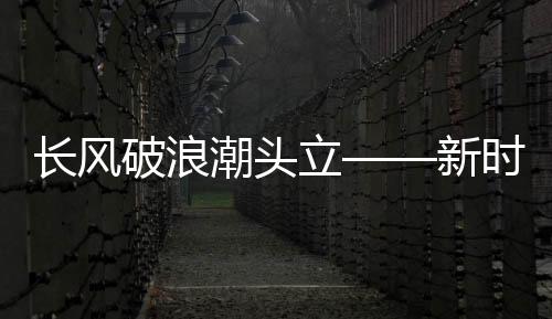 長風破浪潮頭立——新時代浪潮中的勇往直前