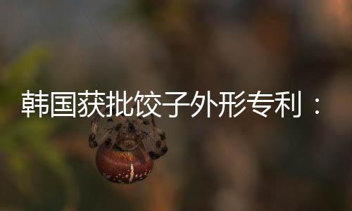 韓國獲批餃子外形專利：中餐館賣餃子或將侵權