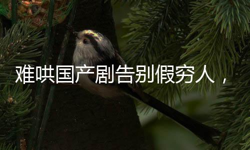 難哄國產(chǎn)劇告別假窮人，重塑現(xiàn)實(shí)，倡導(dǎo)真實(shí)表達(dá)的藝術(shù)之光