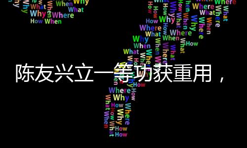 陳友興立一等功獲重用，勇毅擔(dān)當(dāng)鑄就輝煌