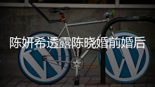 陳妍希透露陳曉婚前婚后巨大差異，愛情與責(zé)任的雙面人生