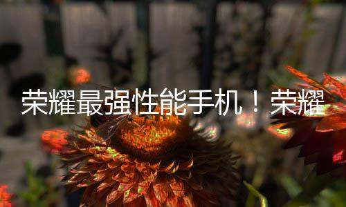 榮耀最強(qiáng)性能手機(jī)！榮耀GT Pro官宣