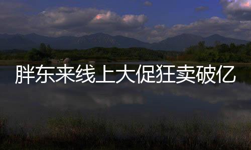 胖東來線上大促狂賣破億，一日銷售額突破驚人的1.3億