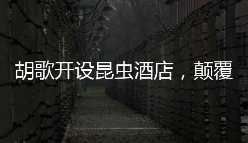 胡歌開設(shè)昆蟲酒店，顛覆傳統(tǒng)，倡導(dǎo)環(huán)保新概念