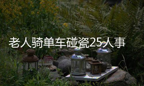 老人騎單車碰瓷25人事件紀(jì)實(shí)