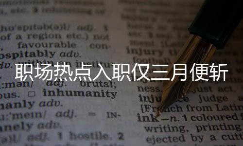 職場(chǎng)熱點(diǎn)入職僅三月便斬獲小米SU7，職場(chǎng)新星如何閃耀如此光芒？