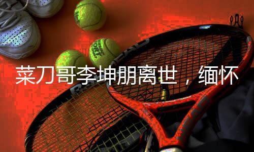 菜刀哥李坤朋離世，緬懷一位英勇的普通人