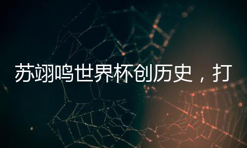 蘇翊鳴世界杯創(chuàng)歷史，打破世界冰雪項目的壯舉震撼全球！——熱烈盤點其創(chuàng)紀(jì)錄之旅的一二三四五六七八九十