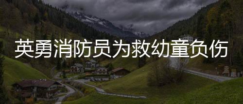 英勇消防員為救幼童負(fù)傷，智力受損恢復(fù)良好
