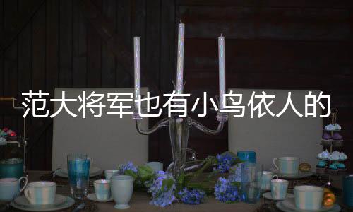 范大將軍也有小鳥依人的一天