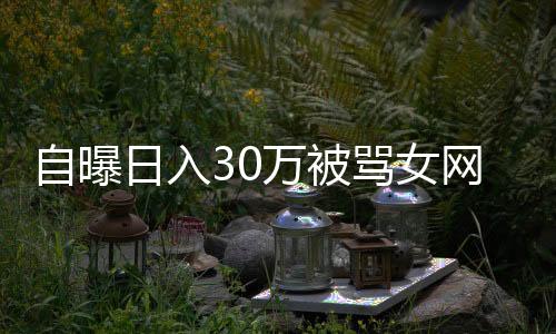 自曝日入30萬(wàn)被罵女網(wǎng)紅再發(fā)聲，揭示真相與反思社會(huì)價(jià)值觀之爭(zhēng)