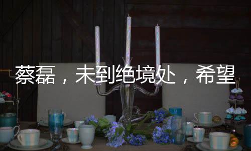 蔡磊，未到絕境處，希望之花綻放正盛