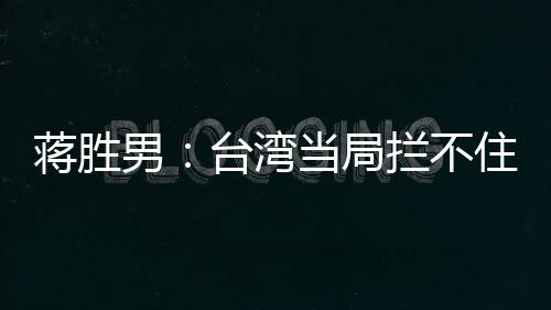 蔣勝男：臺(tái)灣當(dāng)局?jǐn)r不住島內(nèi)民眾對(duì)《哪吒2》的喜愛