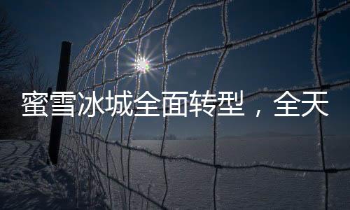 蜜雪冰城全面轉(zhuǎn)型，全天候營業(yè)，滿足夜間冷飲需求