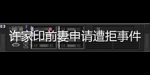 許家印前妻申請遭拒事件曝光